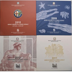 Italian Republic - REPUBBLICA ITALIANA DivisionalI 2009-2018 - Lotto ...