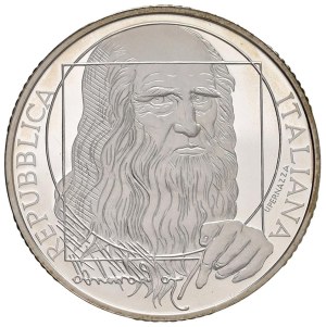 Italian Republic - REPUBBLICA ITALIANA 10 Euro 2006 Leonardo - AG In ...