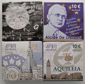 Italian Republic - REPUBBLICA ITALIANA 10 Euro 2010 Aquileia (FS), 20...