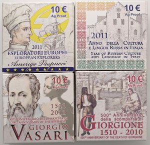 Italian Republic - REPUBBLICA ITALIANA 10 Euro 2010 Giorgione (FS), 2...