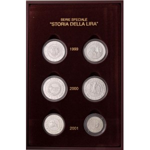 Italian Republic - REPUBBLICA ITALIANA Serie Storia della Lira anni 1...