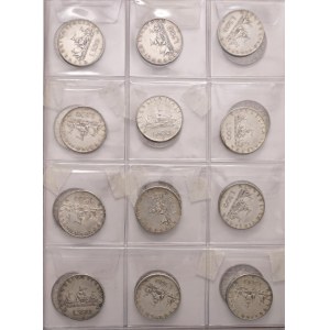Italian Republic - Album contenente 96 monete da 500 lire tipo carave...