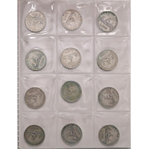 Italian Republic - Album contenente 96 monete da 500 lire tipo carave...