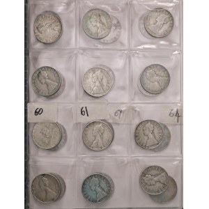 Italian Republic - Album contenente 96 monete da 500 lire tipo carave...