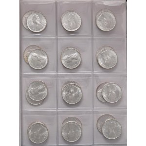 Italian Republic - Album contenente 96 monete da 500 lire tipo carave...
