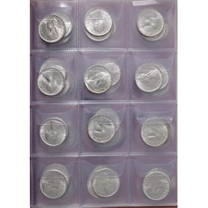 Italian Republic - Album contenente 96 monete da 500 lire tipo carave...