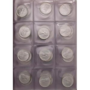 Italian Republic - Album contenente 96 monete da 500 lire tipo carave...