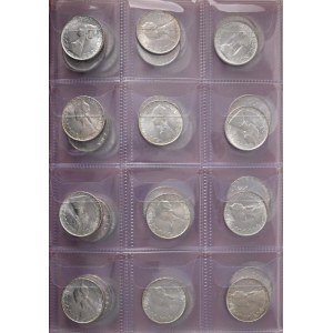 Italian Republic - Album contenente 96 monete da 500 lire tipo carave...