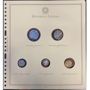 Italian Republic - REPUBBLICA ITALIANA Monete commemorative 1991-1993...