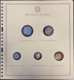 Italian Republic - REPUBBLICA ITALIANA Commemorative coins 1991-1993...