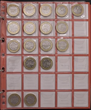 Italian Republic - REPUBBLICA ITALIANA Album with coins in lira and eu...