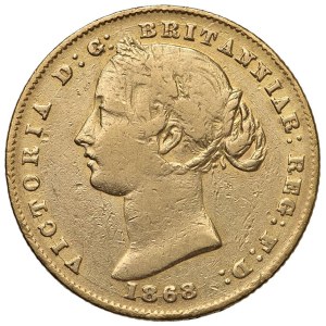 Foreign coins - AUSTRALIA Vittoria (1837-1901) Sterlina 1868 - KM ...