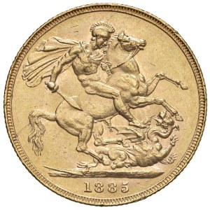 Foreign coins - AUSTRALIA Victoria (1837-1901) 1885 M sterling - K...