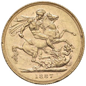 Foreign coins - AUSTRALIA Vittoria (1837-1901) Sterlina 1887 M - K...