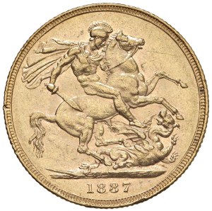 Foreign coins - AUSTRALIA Victoria (1837-1901) 1887 M sterling - K...