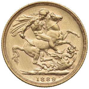 Foreign coins - AUSTRALIA Victoria (1837-1901) 1889 M sterling - K...