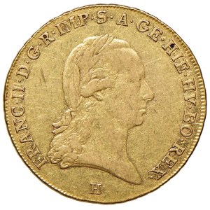 Foreign coins - AUSTRIA Francesco II (1792-1806) Sovrano 1793 H - ...