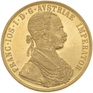 Foreign coins - AUSTRIA Francesco Giuseppe (1848-1916) 4 Ducati 19...