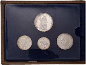 Foreign coins - AUSTRIA 50, 25, 10 and 5 Schilling 1965 - KM 2898, 2...
