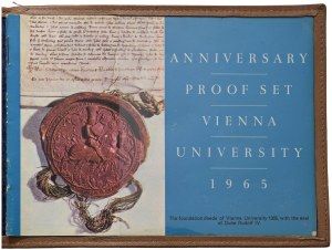 Foreign coins - AUSTRIA 50, 25, 10 and 5 Schilling 1965 - KM 2898, 2...