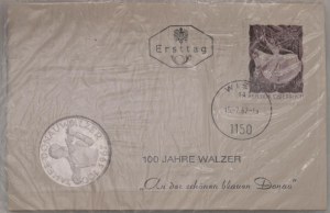 Foreign coins - AUSTRIA 50 Schilling 1967 - KM 2902 AG In packaging...