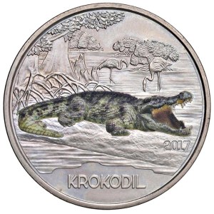Foreign coins - AUSTRIA 3 Euro 2017 Coccodrillo - NI (g 16,14)...
