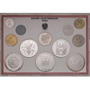 Foreign coins - AUSTRIA Divisionale 1974 in confezione originale u...