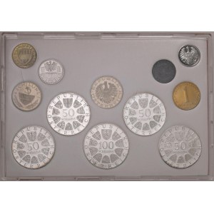 Foreign coins - AUSTRIA Divisionale 1974 in confezione originale u...
