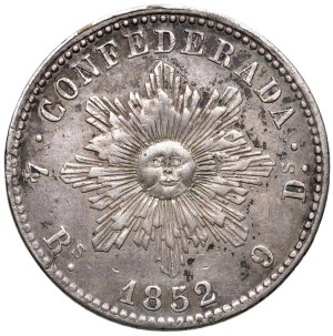 Foreign coins - ARGENTINA Cordoba 4 Reales 1852 - KM 31 AG (g 13.3...