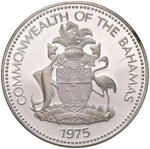 Foreign coins - BAHAMAS Elizabeth II (1952-2022) 5 Dollars 1975 -...