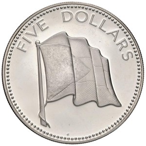 Foreign coins - BAHAMAS Elizabeth II (1952-2022) 5 Dollars 1975 -...