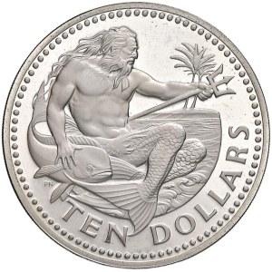 Foreign coins - BARBADOS 10 Dollari 1975 - AG (g 37,50)...