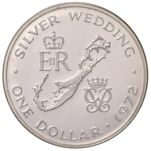 Foreign coins - BERMUDA Elisabetta II (1952-2022) Dollaro 1972 - K...