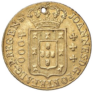 Foreign coins - BRAZIL John (1799-1818) 4,000 Reis 1816 - KM ...