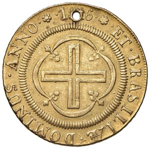 Foreign coins - BRAZIL John (1799-1818) 4,000 Reis 1816 - KM ...