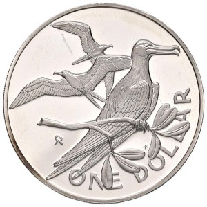 Foreign coins - BRITISH VIRGIN ISLANDS Dollar 1975 - AG (g 25.86)...
