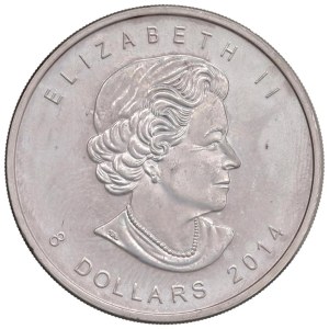 Foreign coins - CANADA 8 Dollars 2014 Arctic Fox - AG (g 46.84 -...