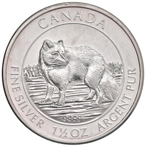 Foreign coins - CANADA 8 Dollars 2014 Arctic Fox - AG (g 46.84 -...