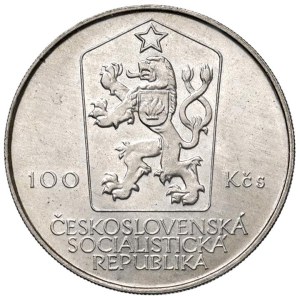Foreign coins - CZECHOSLOVAKIA 100 Korun 1984 - KM 115 AG .500 (g ...