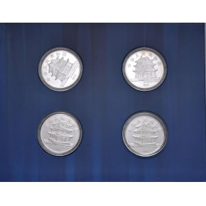 Foreign coins - CINA 10 Yuan 2000 Opera di Pechino - KM 1338; 1339...