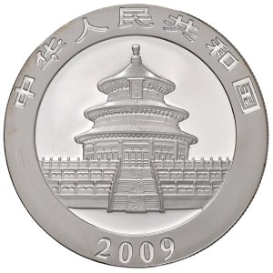 Foreign coins - CINA 10 Yuan 2009 Panda colorati - AG (g 31,1)...