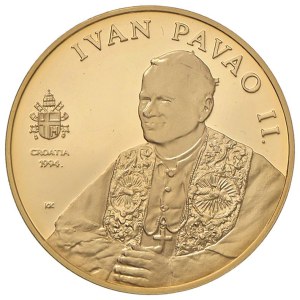 Foreign coins - CROATIA 1,000 Kuna 1994 - KM 33; Fr. 3 AU (g 7.00)...