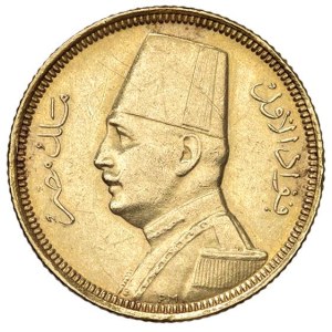 Foreign coins - EGITTO Ahmed Fuad I (1922-1936) 20 Piastres 1348 (...