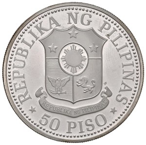 Foreign coins - PHILIPPINE 50 Piso 1975 - KM 212 AG (g 27.75)...