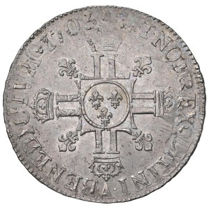 Foreign coins - FRANCIA Luigi XIV (1643-1715) Ecu 1705 A - KM 362;...