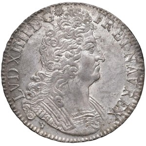 Foreign coins - FRANCIA Luigi XIV (1643-1715) Ecu 1706 D - KM 360;...