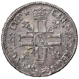 Foreign coins - FRANCIA Luigi XIV (1643-1715) Mezzo Ecu 1695 (?) A...