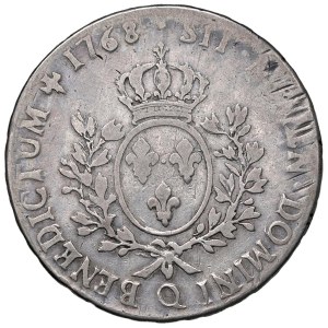 Foreign coins - FRANCE Louis XV (1715-1774) Ecu 1768 Q - KM 512; ...