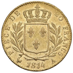Foreign coins - FRANCIA Luigi XVIII (1815-1824) 20 Franchi 1814 A ...
