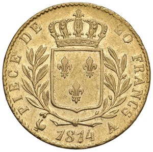 Foreign coins - FRANCE Louis XVIII (1815-1824) 20 Francs 1814 A ...